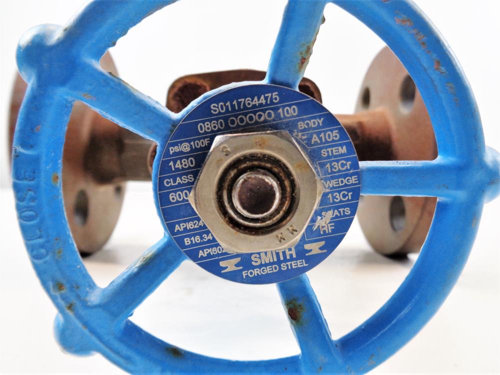 Smith 1" 600# A105 Gate Valve